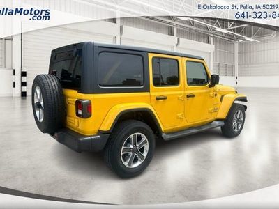 2021 Jeep Wrangler — rear three-quarter view