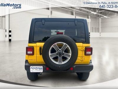 2021 Jeep Wrangler — interior view