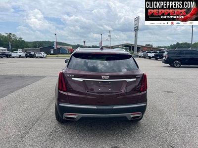 2022 Cadillac XT5 — interior view