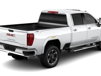 2026 GMC Sierra 3500 HD — rear three-quarter view