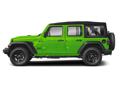 2025 Jeep Wrangler — rear three-quarter view