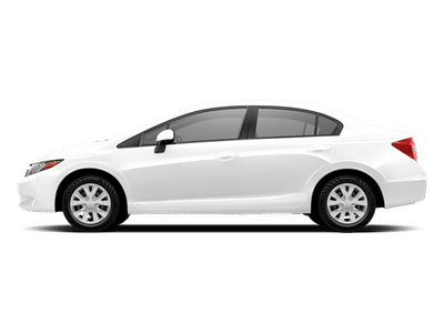 2012 Honda Civic — rear three-quarter view