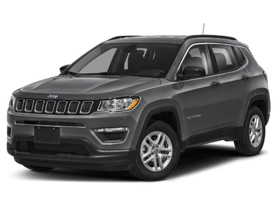 2020 Jeep Compass — rear three-quarter view
