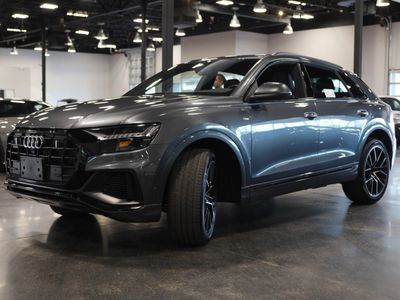 2023 Audi Q8 — rear three-quarter view