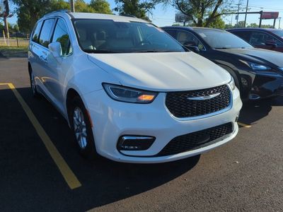 2021 Chrysler Pacifica — rear three-quarter view