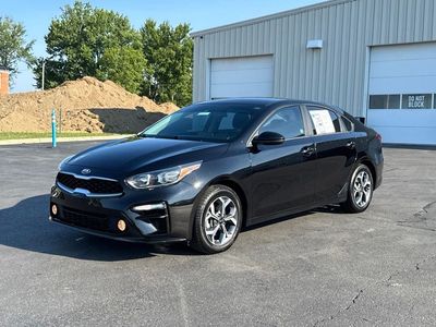 2021 Kia Forte — rear three-quarter view