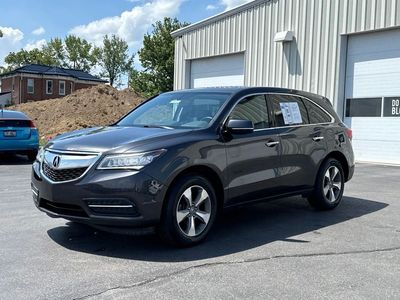 2014 Acura MDX — rear three-quarter view