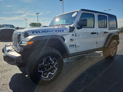 2022 Jeep Wrangler 4xe — rear three-quarter view