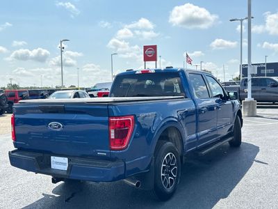2022 Ford F-150 — rear three-quarter view