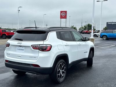 2024 Jeep Compass — rear three-quarter view