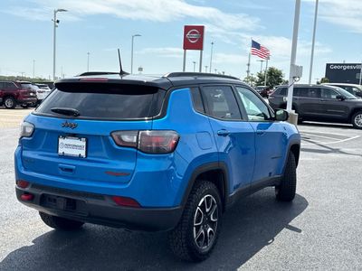 2024 Jeep Compass — rear three-quarter view