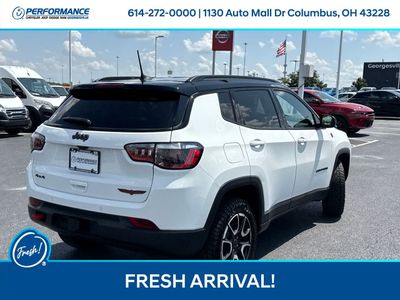 2025 Jeep Compass — rear three-quarter view