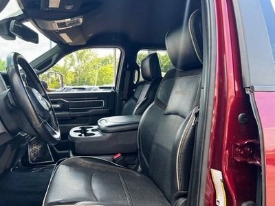 2022 RAM 3500 — interior view