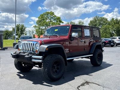 2009 Jeep Wrangler — rear three-quarter view