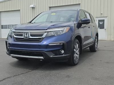 2019 Honda Pilot — rear three-quarter view
