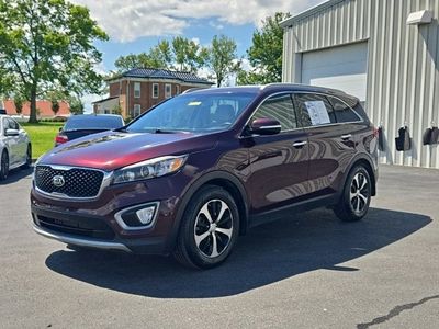 2017 Kia Sorento — rear three-quarter view