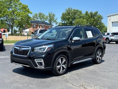 2021 Subaru Forester — rear three-quarter view