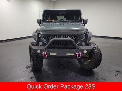 2014 Jeep Wrangler — side profile view