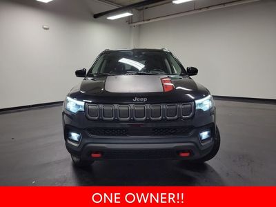 2022 Jeep Compass — rear three-quarter view