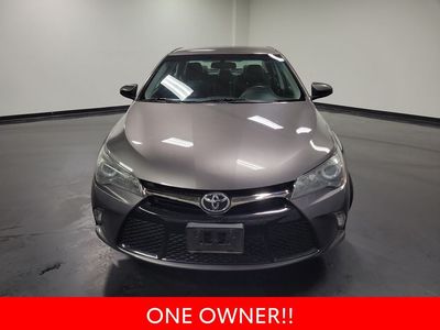 2017 Toyota Camry — rear three-quarter view