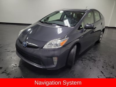 2015 Toyota Prius — interior view