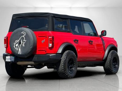 2022 Ford Bronco — rear three-quarter view