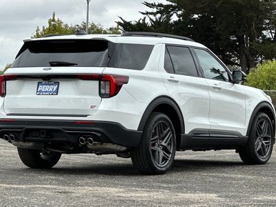 2026 Ford Explorer — rear three-quarter view