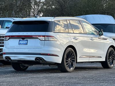 2026 Lincoln Aviator — rear three-quarter view