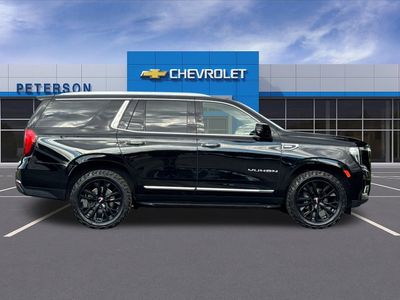 2022 GMC Yukon — rear three-quarter view