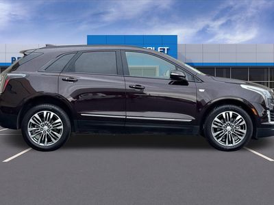 2020 Cadillac XT5 — rear three-quarter view