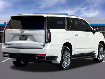 2022 Cadillac Escalade ESV — interior view