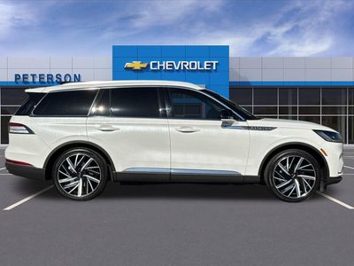 2025 Lincoln Aviator — rear three-quarter view