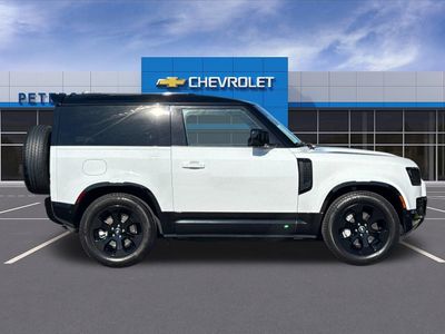 2023 Land Rover Defender — rear three-quarter view