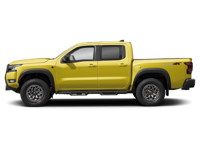 2026 Nissan Frontier — rear three-quarter view