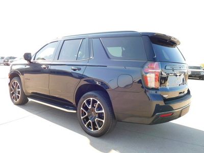 2021 Chevrolet Tahoe — rear three-quarter view