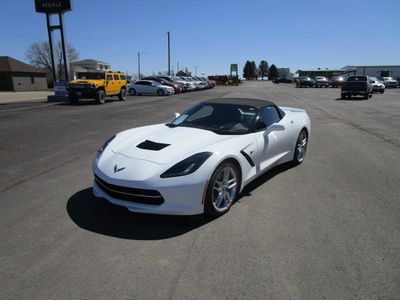 2015 Chevrolet Corvette Stingray — rear three-quarter view