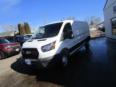 2024 Ford Transit Cargo Van — rear three-quarter view