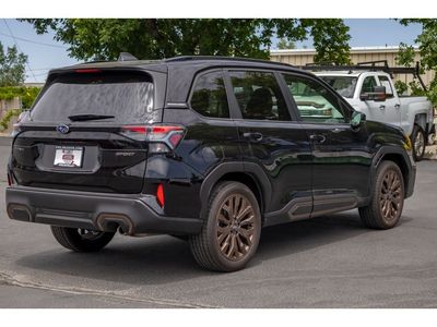 2025 Subaru Forester — rear three-quarter view
