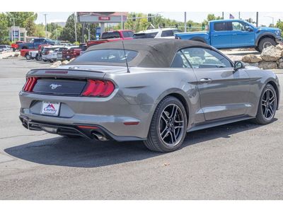 2021 Ford Mustang — rear three-quarter view