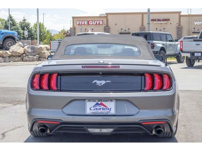 2021 Ford Mustang — interior view