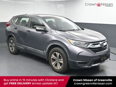 2018 Honda CR-V LX AWD SUV — front three-quarter view