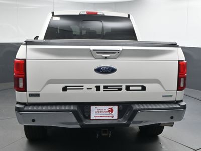 2018 Ford F-150 LARIAT Truck SuperCrew Cab — engine compartment view