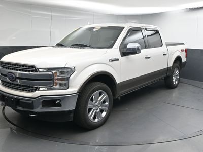 2018 Ford F-150 LARIAT Truck SuperCrew Cab — rear three-quarter view