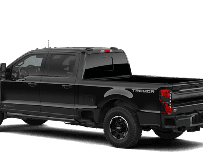 2026 Ford Super Duty — rear three-quarter view