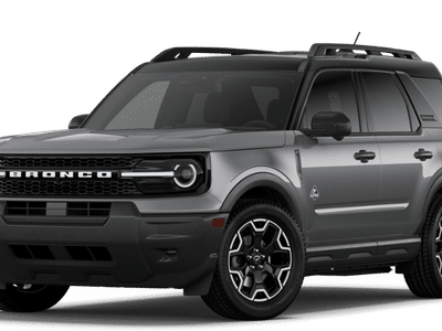 2026 Ford Bronco Sport — rear three-quarter view