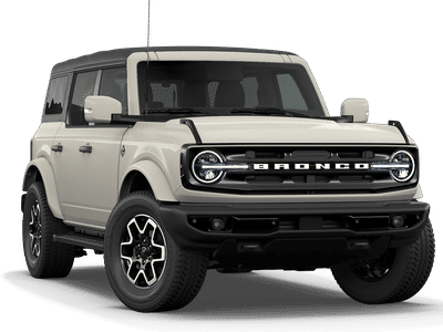 2026 Ford Bronco — rear three-quarter view