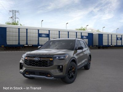 2026 Ford Explorer — rear three-quarter view