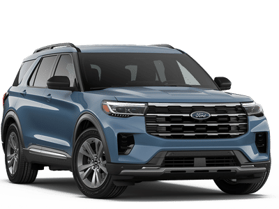2026 Ford Explorer — engine compartment view