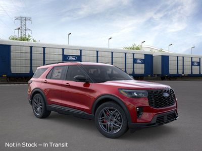 2026 Ford Explorer — rear three-quarter view