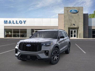 2026 Ford Explorer — engine compartment view